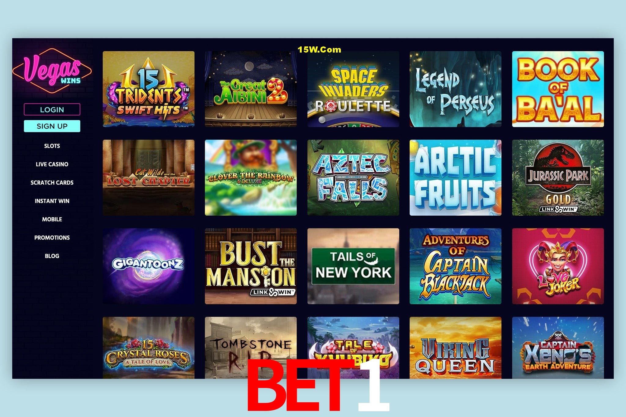 Game Providers Bet1